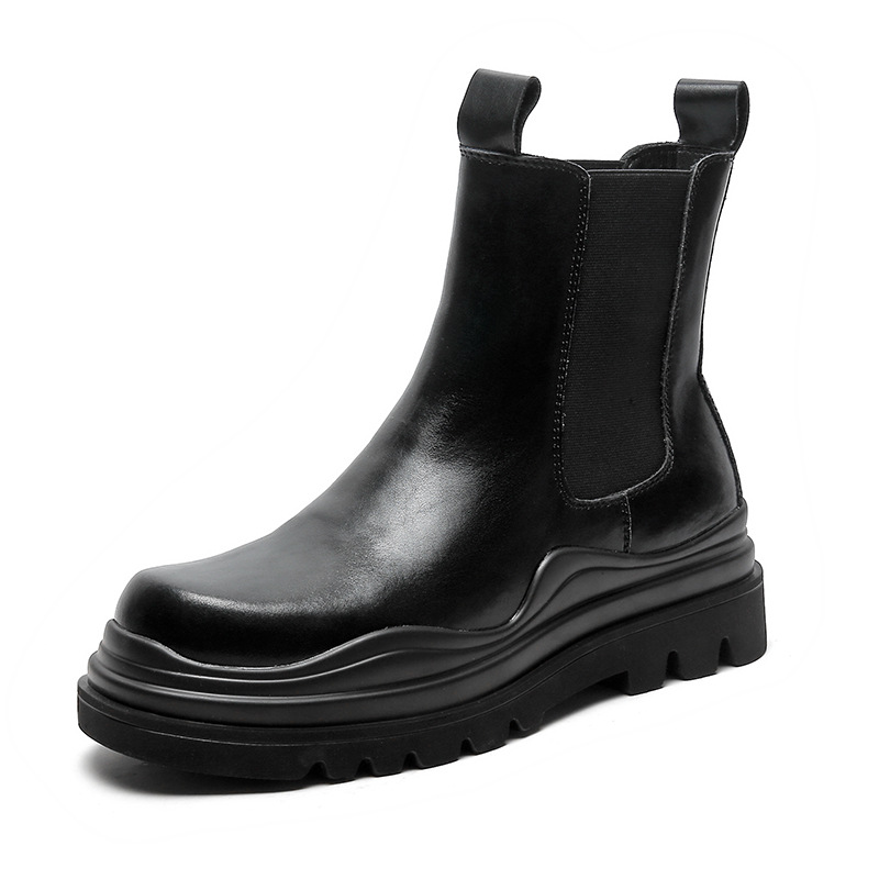 2023 autumn and winter new martin boots men's chelsea boots cigarette boots fashion men's boots a generation of hair
