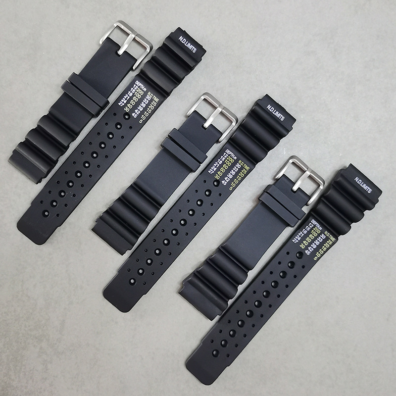 n.d. Limit for Diver water Ghost Diver 20 22 24mm pu plastic silicone watch strap