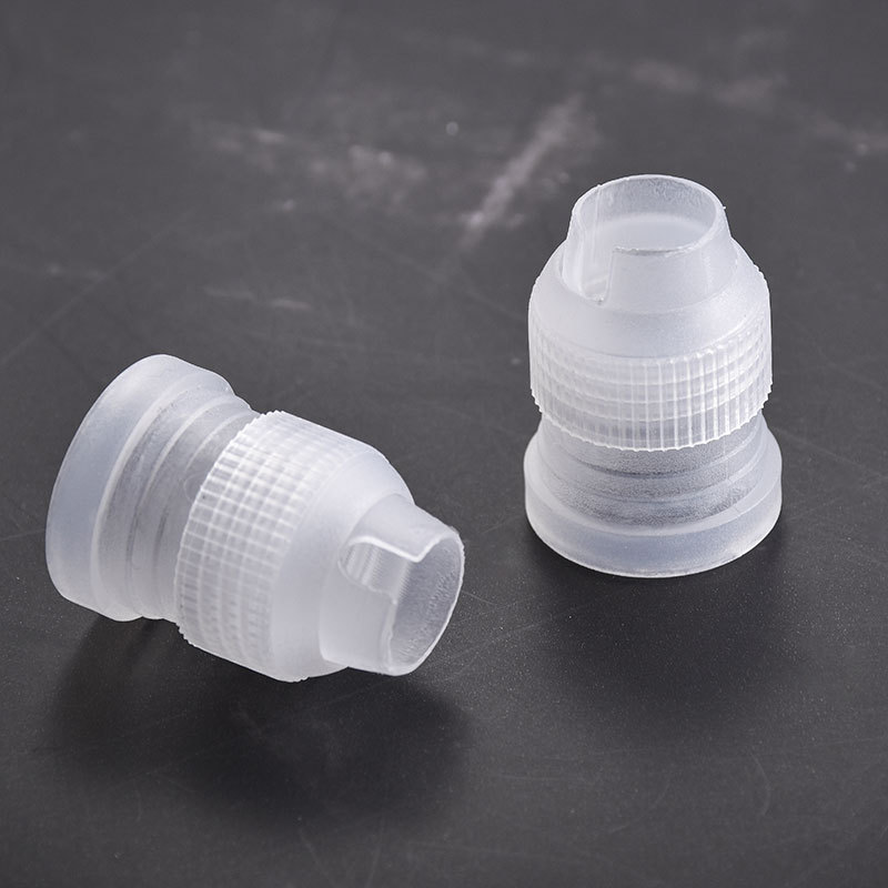 Small cake piping spout converter plastic piping bag converter piping bag connector baking tools
