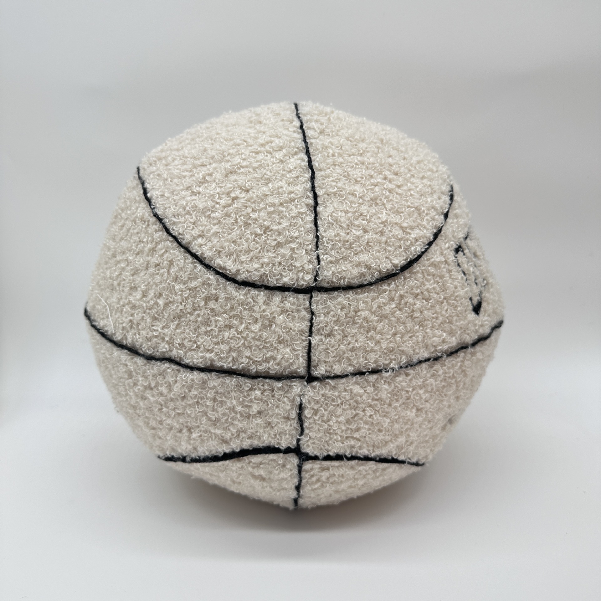 跨境新款 offcourt basketball pillow篮球抱枕毛绒公仔 玩偶 玩