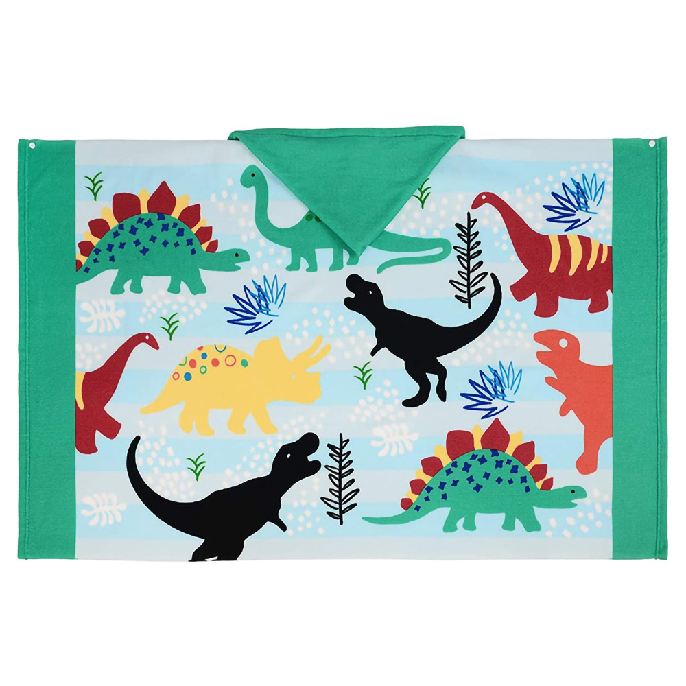 Amazon for Cartoon Printed Children's Hooded Bath Towel Large Wearable Absorbent Cloak Bath Towel Children's Beach Towel