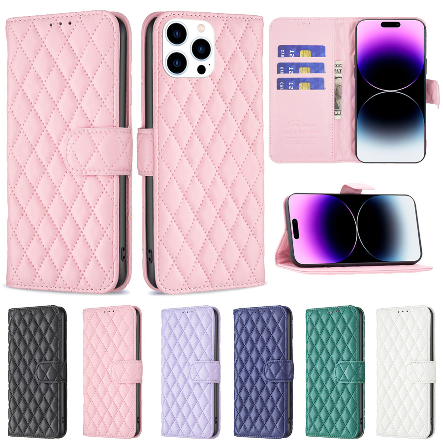 適用於iPhone1514ProMax手機皮套小香風翻蓋蘋果1312錢包款保護殼