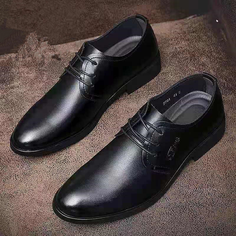 Hunter Red Ant Leather Shoes Men's 2021 Autumn New Fashion Trend Large Size Casual Men's Shoes Business Dress Men's Shoes