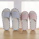 Home Lovers Linen Slippers Women's Indoor Non-Slip Wear-Resistant Cotton Linen Slippers Men's Wooden Floor Household Soft Bottom Linen Slippers