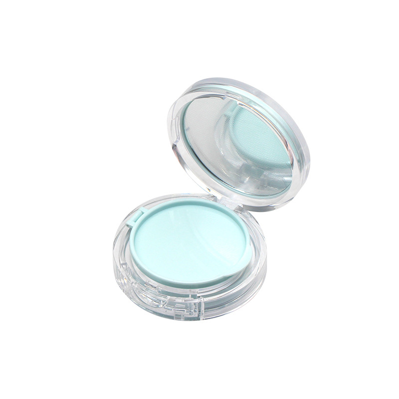 [Spot] round mirror transparent bottom cover light blue liner BBCC cream empty box air cushion box air cushion replacement box