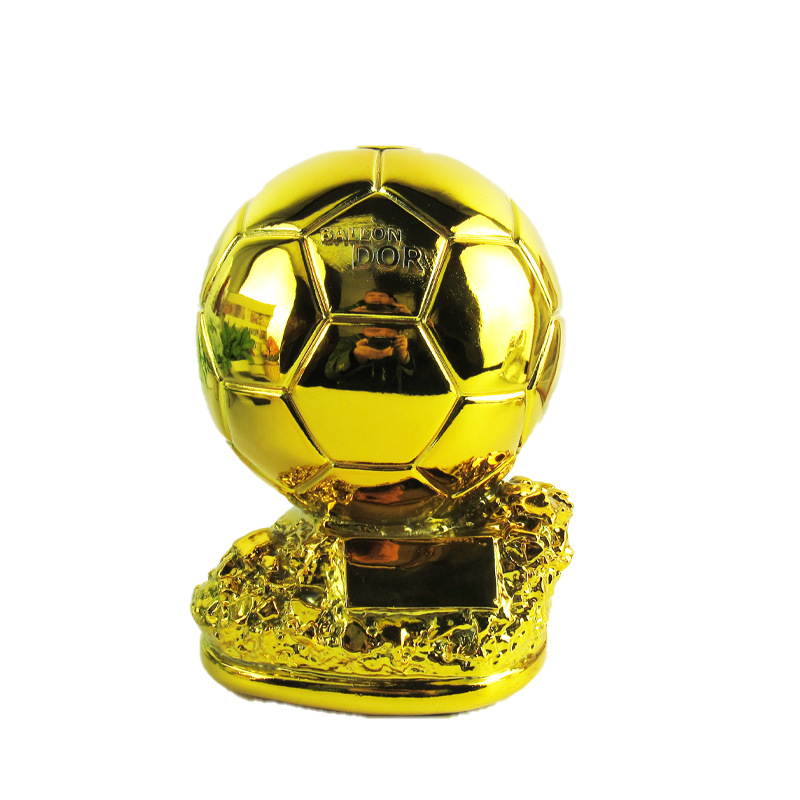 Golden Globe Trophy Football Shooter Engraved Gift Lottery Shop Bar Decorations Fans Souvenir Manufacturers