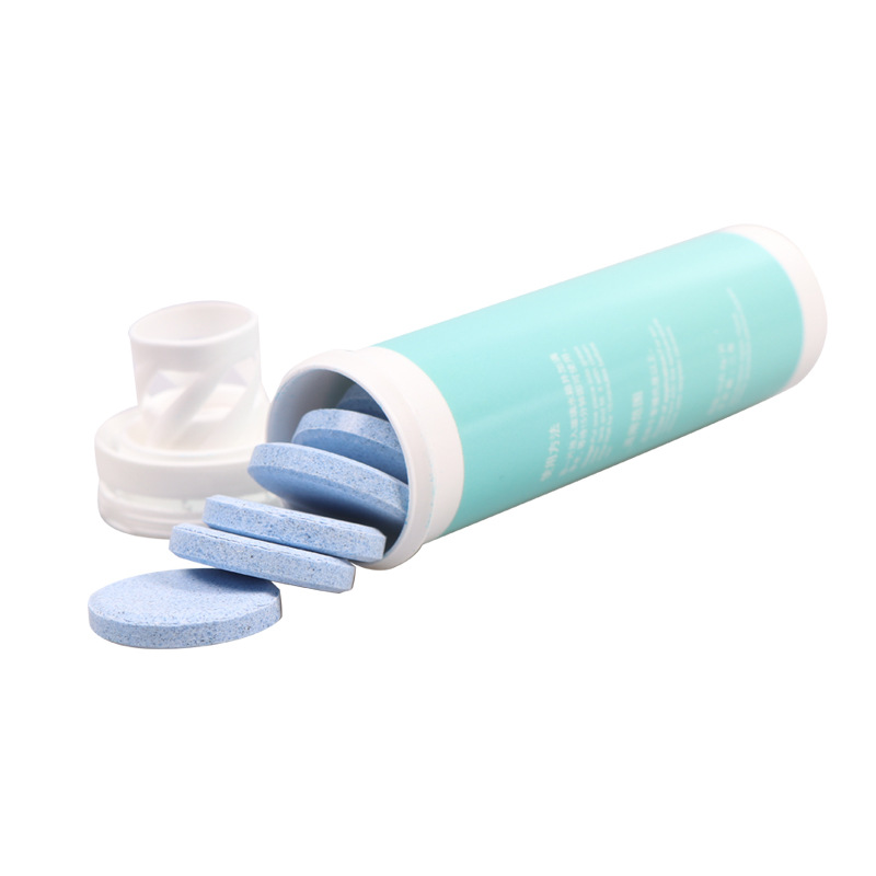 Car glass water solid effervescent tablets oil film removal concentrated wiper essence decontamination cleaner wiper water factory direct supply