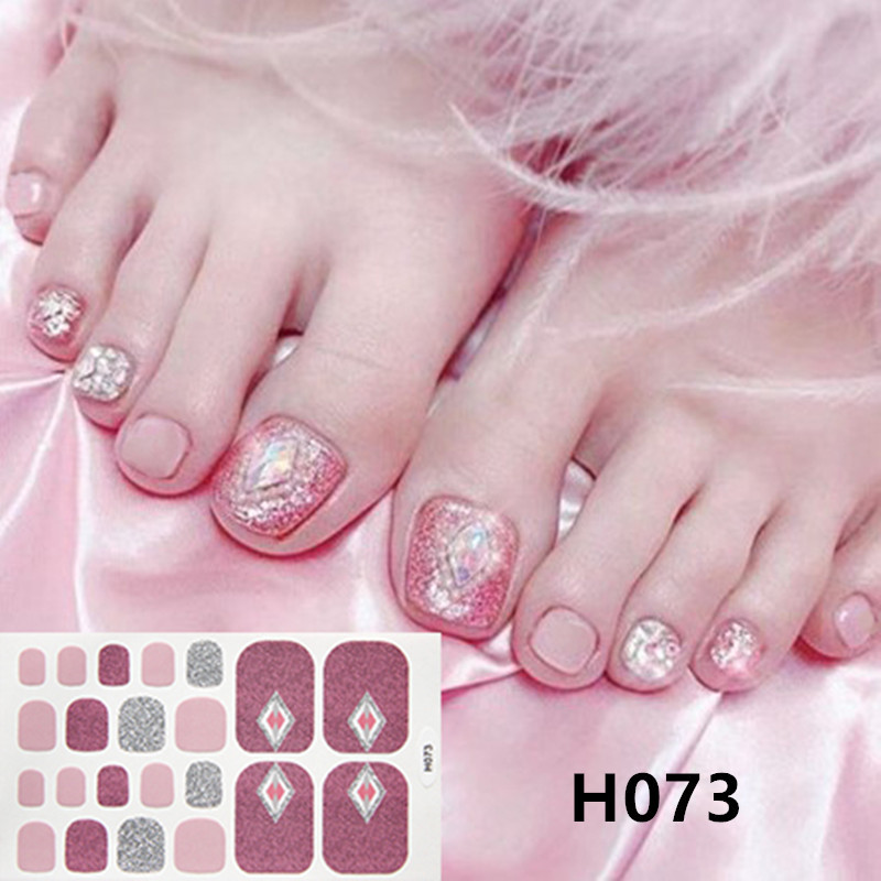 Star Moon Nail Art Sticker Bronzing Nail Sticker Foot Sticker Foot Nail Sticker Full Sticker Waterproof Cute Environmental Protection Lasting