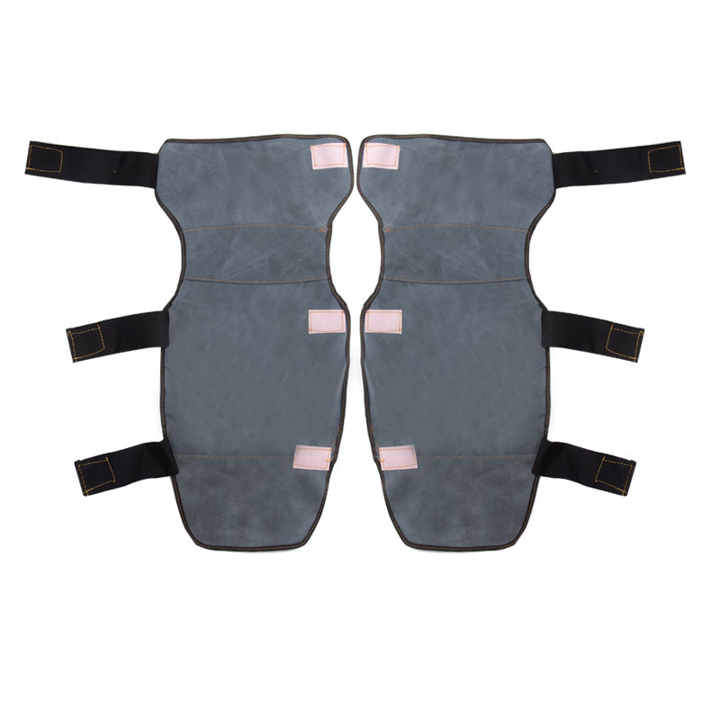 Small wholesale high-quality wear-resistant heat-insulating cowhide electric welding knee pads can prevent scalding, flame retardant, high temperature resistant and strong leather leg guards