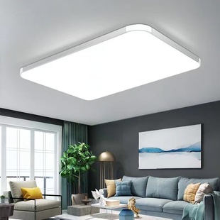 LED Ceiling Light Acrylic Aluminum Living Room Light Modern Simple Rectangular Bedroom Light Lighting Wholesale