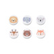 Drawer knob set of two animals