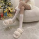 Japanese pure white lace calf socks children in the summer thin simple thin leg ins tide wear