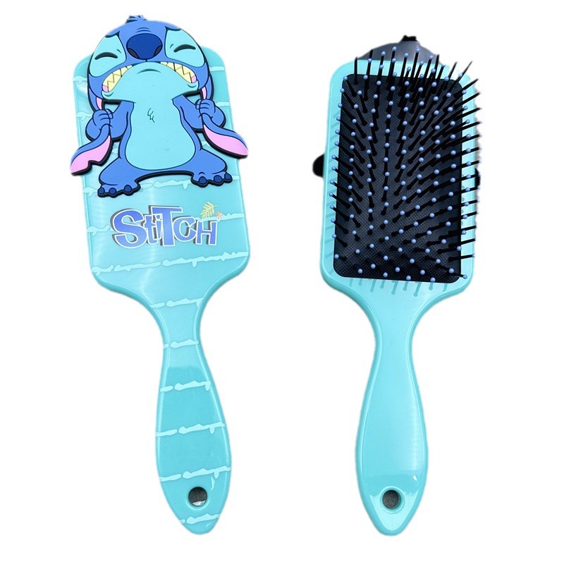 Children's cartoon air cushion comb cute portable comb girl comb baby Minnie stitch airbag massage hair comb
