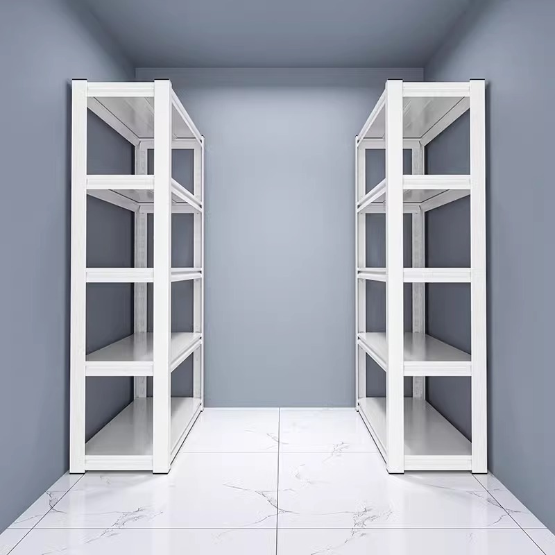Household Steel Shelf Storage Rack Multi-layer Floor Storage Rack Balcony Supermarket Sundries Storage Rack Storage Iron Shelf