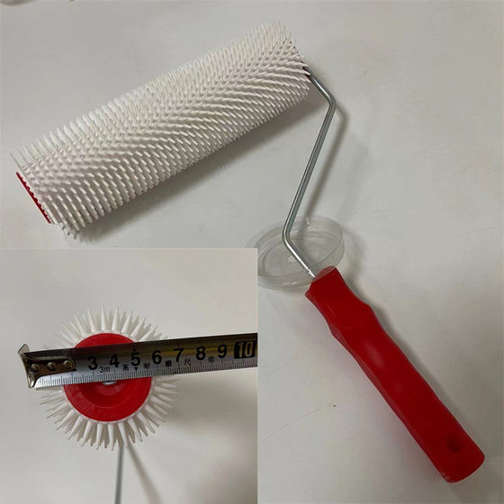 Epoxy paint defoaming roller brush air release roller acupuncture floor paint self-leveling roller 9 inch defoaming roller brush