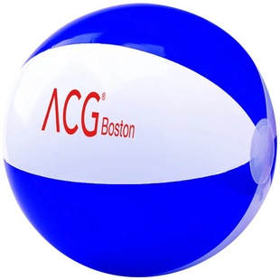 Factory direct two-color beach ball PVC inflatable ocean ball BEACH BALL environmental protection material Europe and the United States EN71