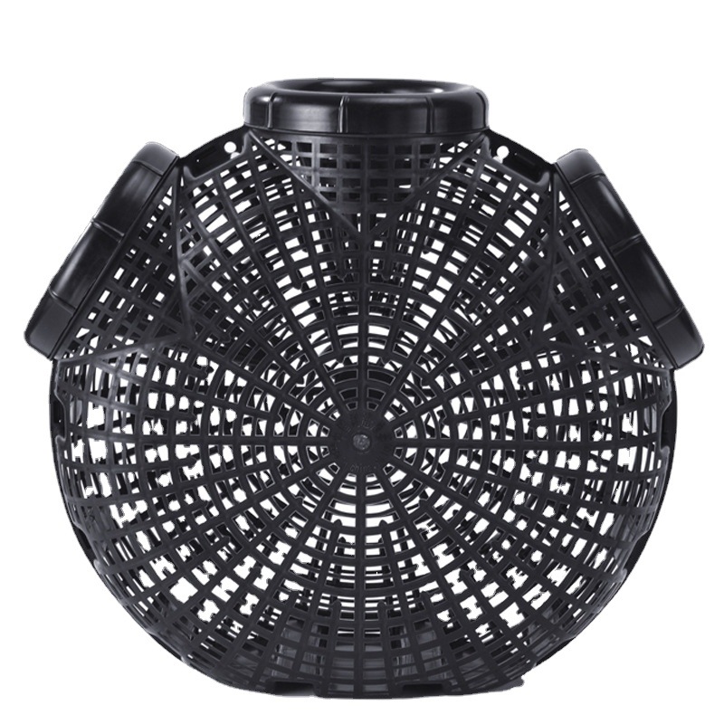 New yellow crab cage inverted beard fishing cage fish Loach cage shrimp cage catch fish cage fish basket catch fish artifact ground net cage