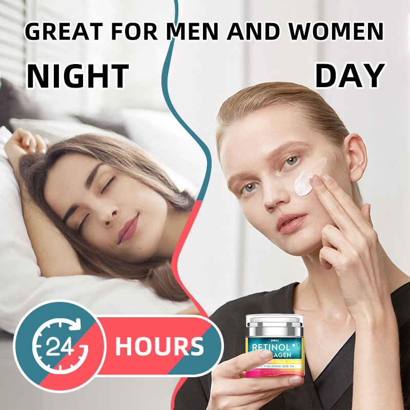 SUMAX cross-border export English packaging amazon temu explosions retinol Press cream 50ml