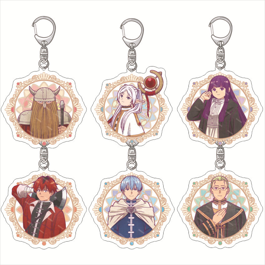 Foiled flilian acrylic keychain flilian flylen schutl Haita acrylic pendant