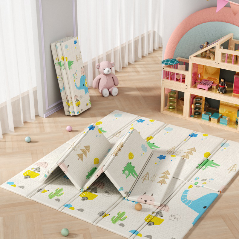 climbing mat thickened tasteless living room home floor mat outdoor travel baby folding climbing mat