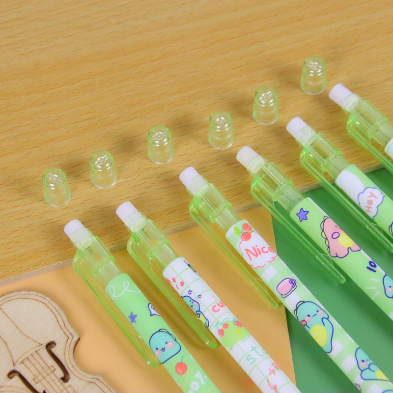 Cartoon Dinosaur Mechanical Pencil Creative Student Children's Painting Practice Sharpening-free Pencil 0.5 Activity Pencil Wholesale