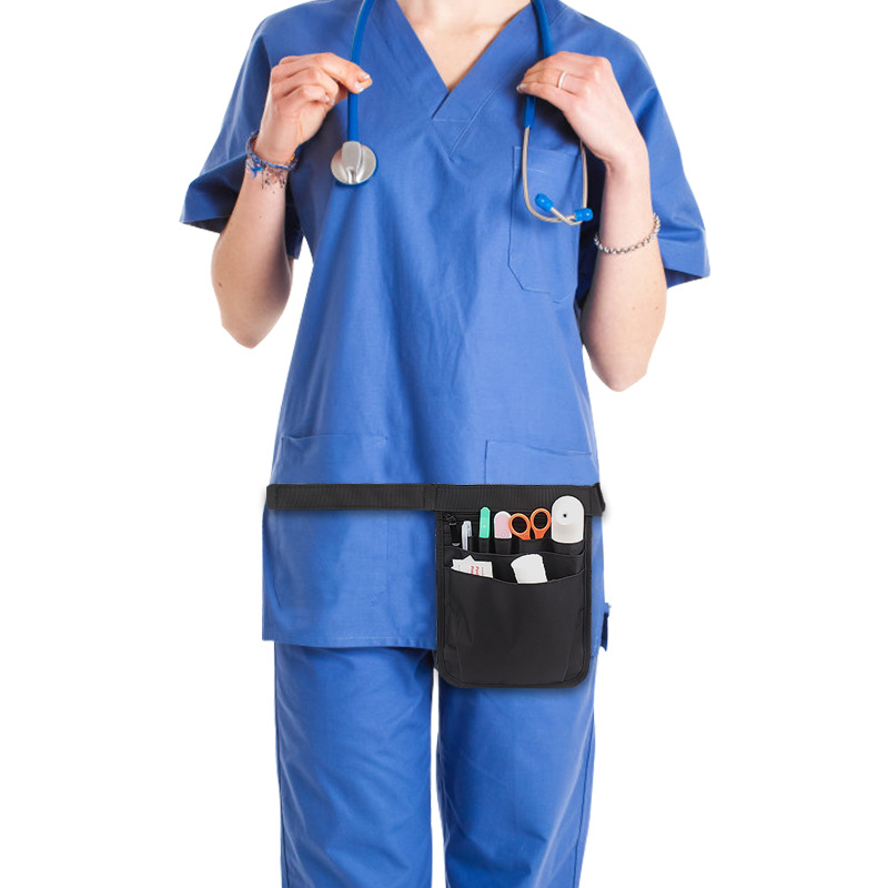 wessleco nurse bag home medical emergency nurse kit cross-border hot portable nurse waist bag