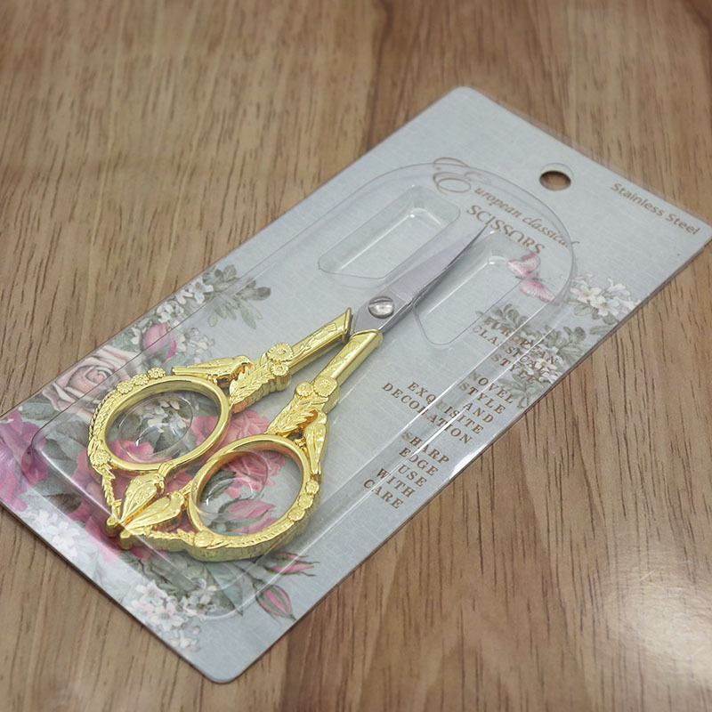 Vintage bird scissors carved scissors craft stainless steel scissors tailor scissors embroidery scissors thread head tea bag scissors beauty tools
