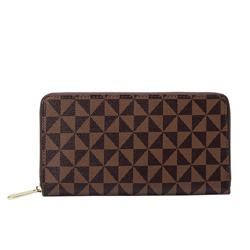 Autumn 2023 New Men's and Women's Long Wallet Fashion Capacity Printed Change Clutch Wallet Card Bag