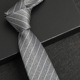 8cm gray frosted white stripe hand beat