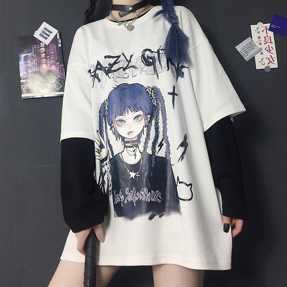 2022 new short shirt T-shirt early autumn plus velvet sweater sweater sweater coat women's wholesale supply