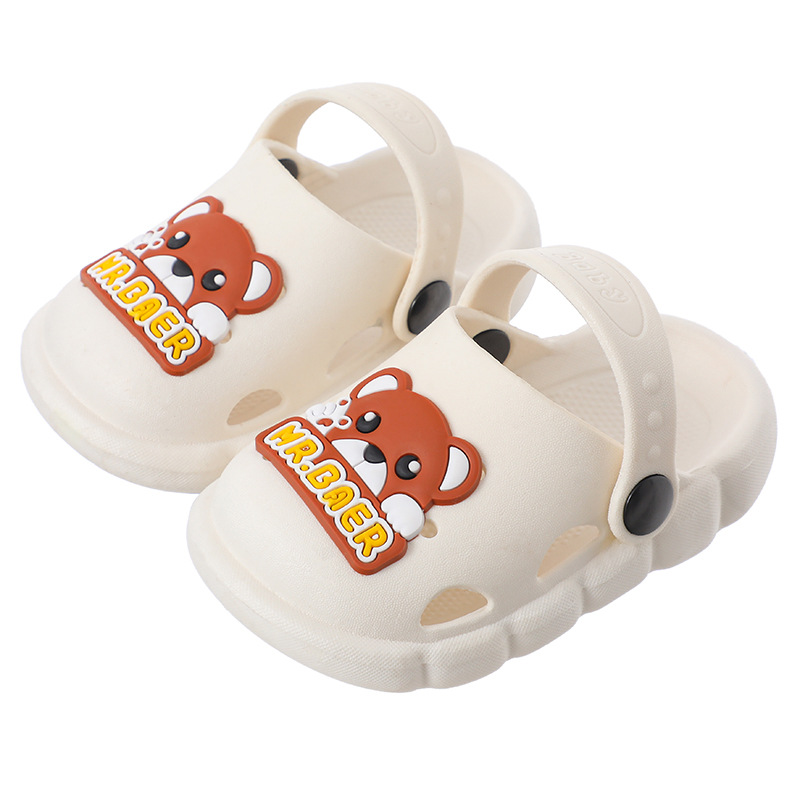 Children's Slippers Women's Summer New Cartoon Cute Baby Children's Outdoor Anti-off Beach Garden Hole Shoes for Boys