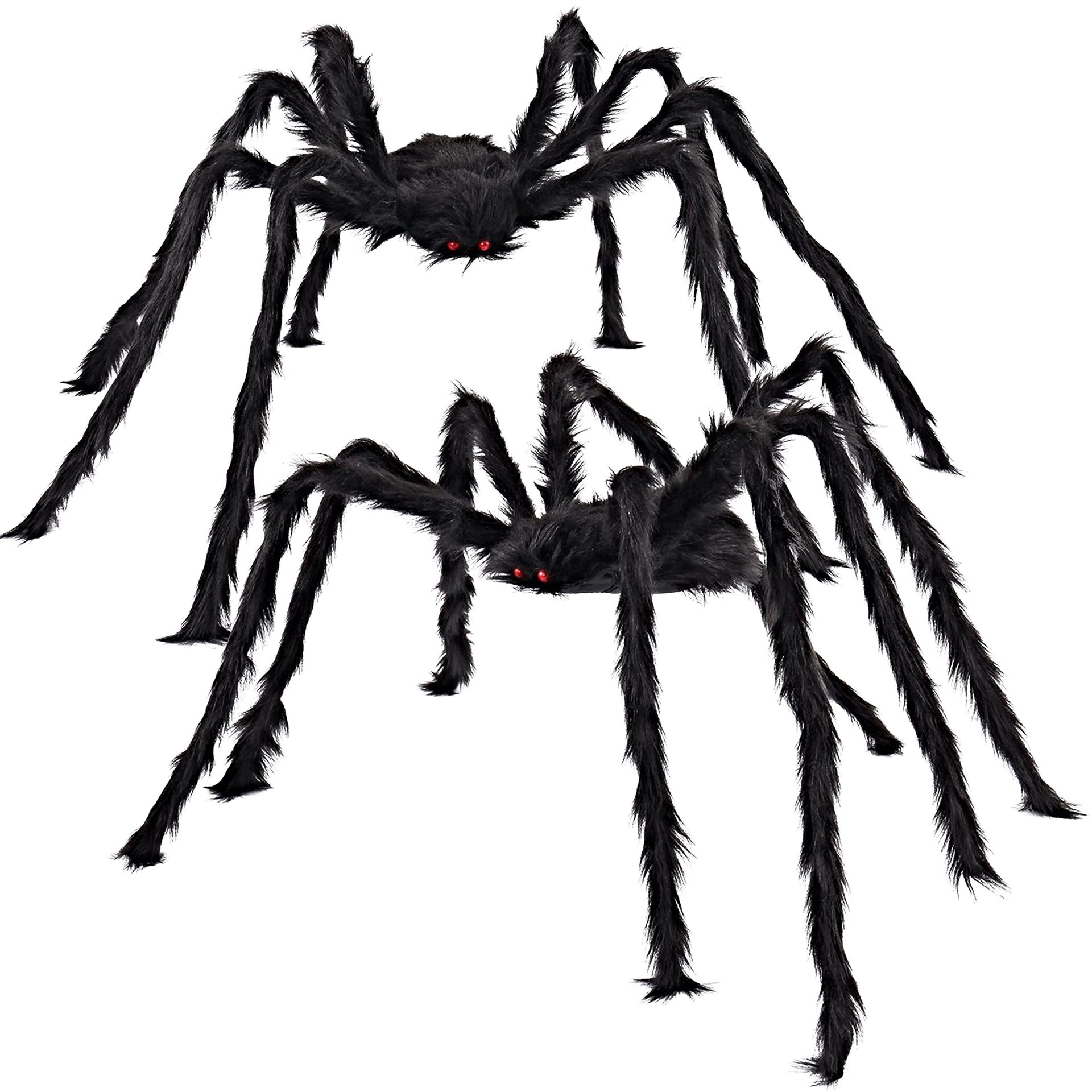 Spider web super large spider triangle web Halloween decoration props party trick simulation plush spider wholesale
