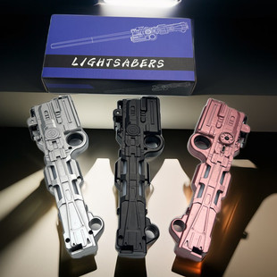 Laser Sword Star Wars Retractable Lightsaber Metal Seven Color Flash Stick Glow Stick Glow Stick Children's Sword Toy