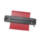Contour gauge copying gauge with lock carpentry measuring gauge taking gauge taking gauge irregular contour measuring Radian ruler