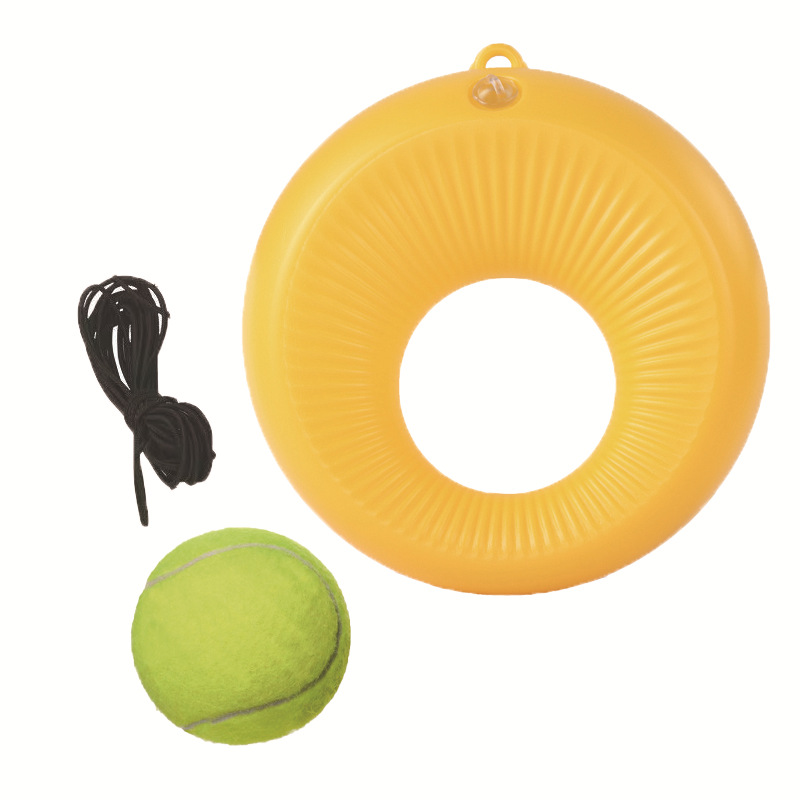 Single tennis training base tennis trainer with line tennis exerciser base rebound with rope tennis