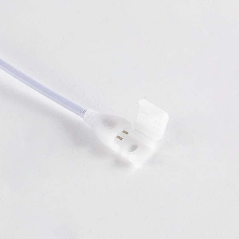 220V waterproof light strip plug cob light strip connection plug LED high voltage light bar connector