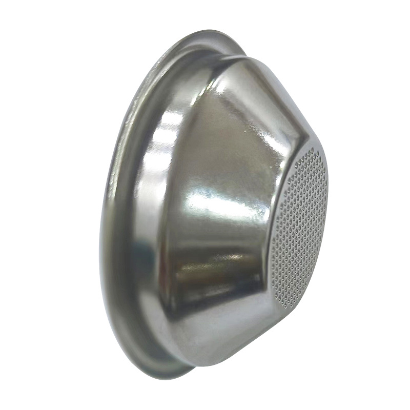 Factory wholesale porous American 54 single stainless steel powder bowl high pressure coffee machine accessories in stock quick hair
