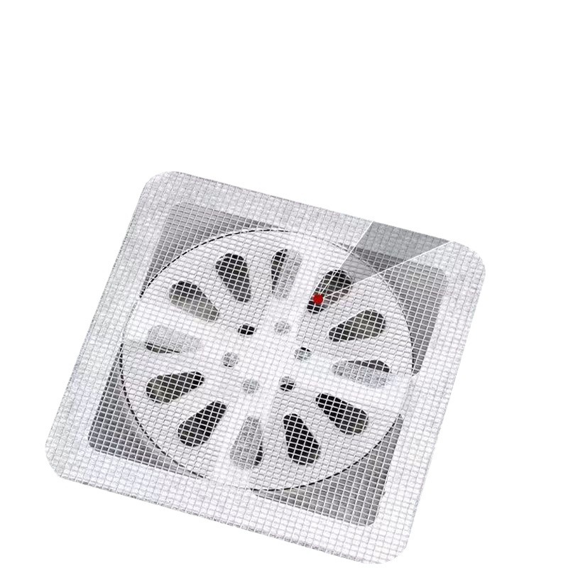 Disposable floor drain stickers kitchen anti-blocking filter screen bathroom hair filter stickers insect-proof floor drain stickers