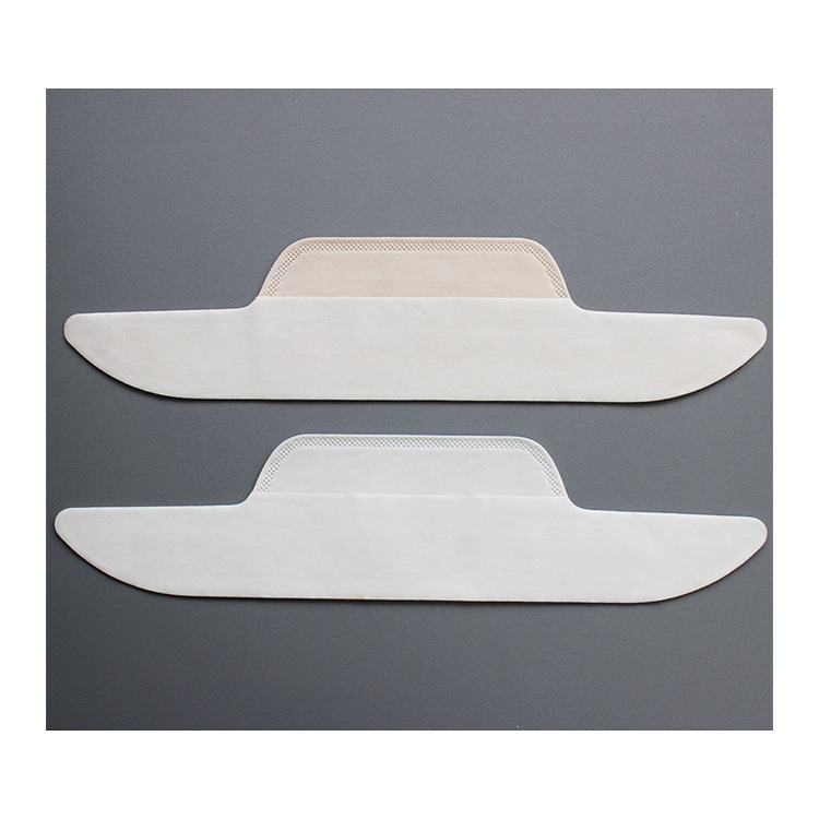 Collar anti-dirty stickers shirt collar stickers unisex disposable anti-dirty neckline stickers fake collar military training sweat towel