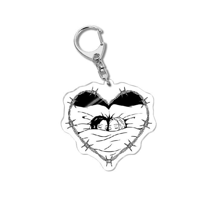 Anime cartoon peripheral nana another me in the world, xiaosongnai dazaki nana acrylic keychain