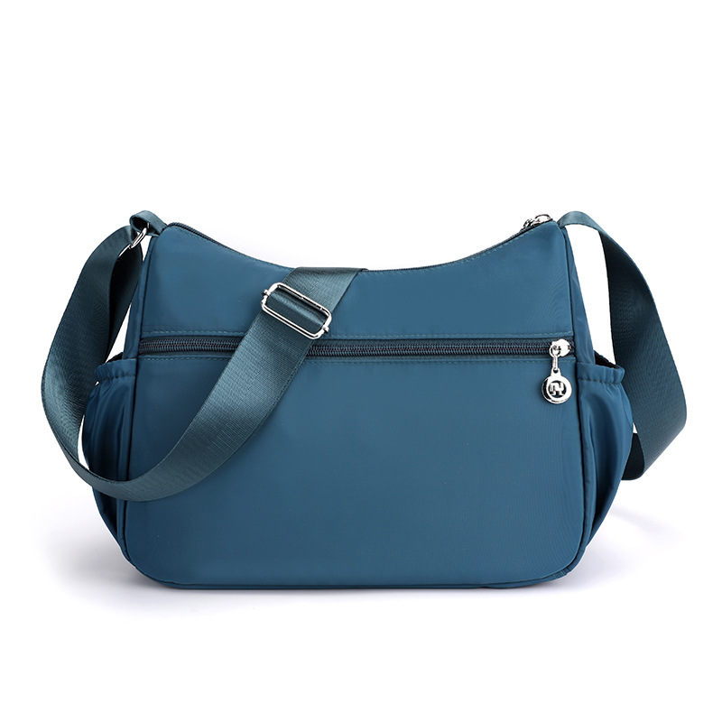 Jielangshi Casual Bag New Style Women's Bag Korean Style Lightweight Crossbody Bag Nylon Cloth Dumpling Bag Single Shoulder Women's Bag Fashionable