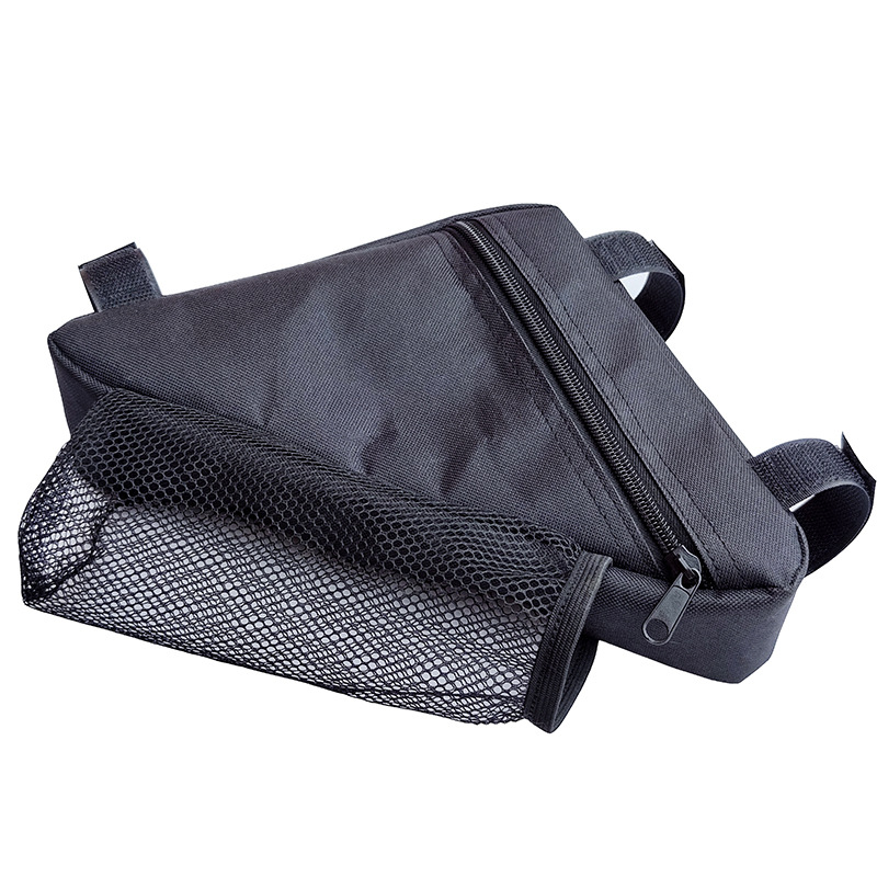 Bicycle Triangle Bag Riding Accessories Bicycle Bag Mountain Bike Front Bag Upper Tube Bag Crossbar Water Cup Pot Bag