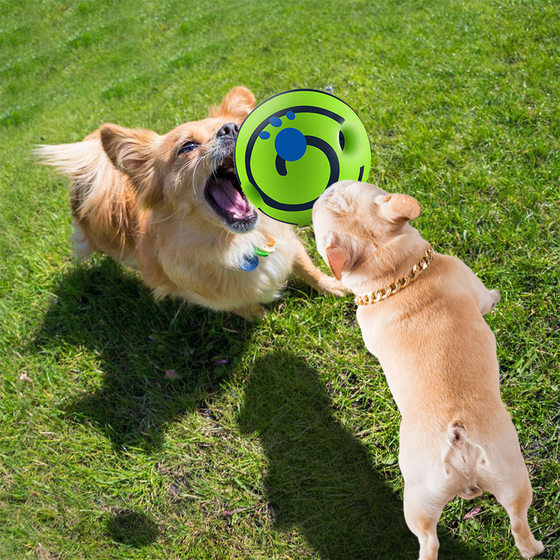 Dog Toy Ball Teeth Molar and Tooth Cleaning Interactive Pet Products Large Dog Puppy Bite Resistance to Soliciting Drowness Sound Big Dog Toy