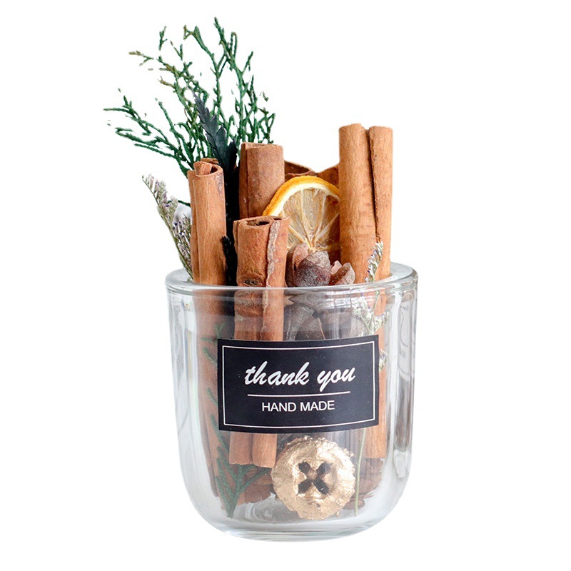 Meilier diy fire-free cinnamon aromatherapy eternal flower material natural plant dried flower fruit aromatherapy candle flower material