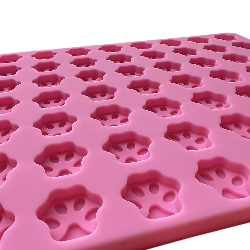 69 Lattice Cat's Claw Silicone Mold Chocolate Dog Cookies Ice Lattice Jelly Multifunctional DIY Baking Cake Mold