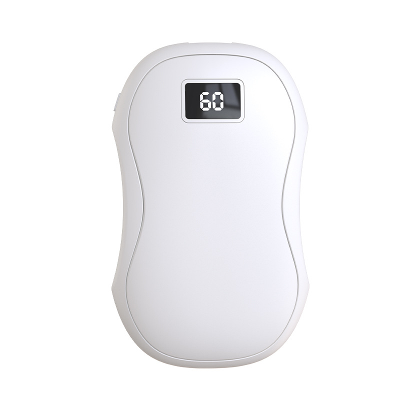 2023 new cross-border digital display hand warmer power bank portable double-sided heating large capacity two-in-one charging hand warmer
