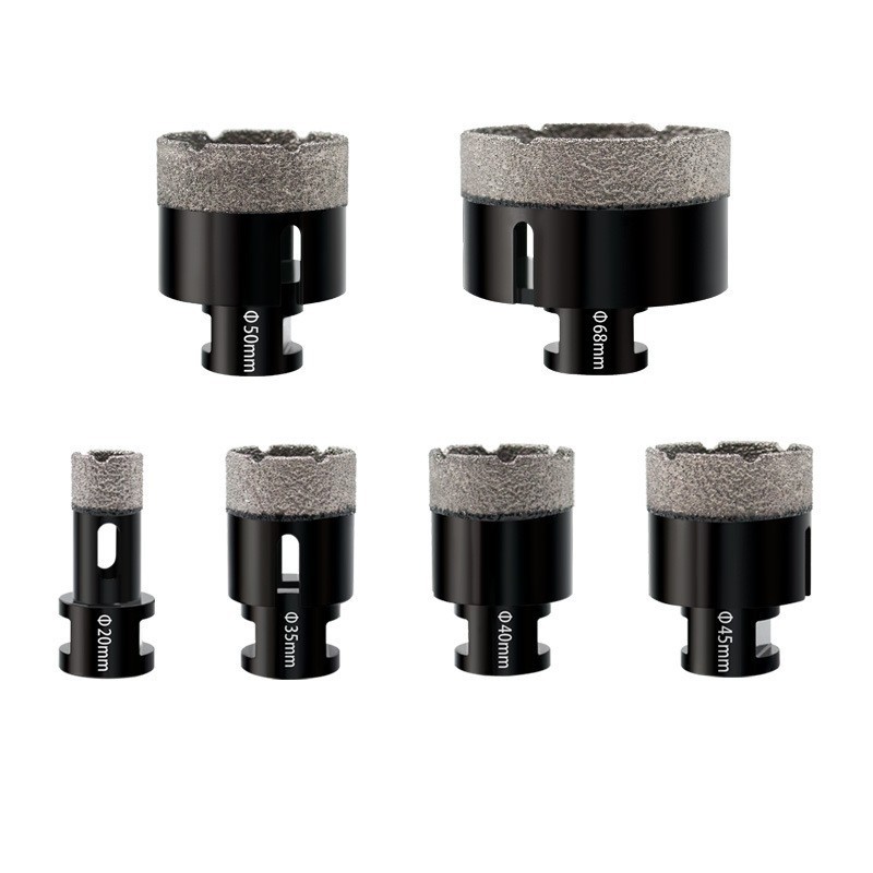 Factory M14 angle grinder special brazed diamond hole opener marble rock plate concrete drilling bit batch