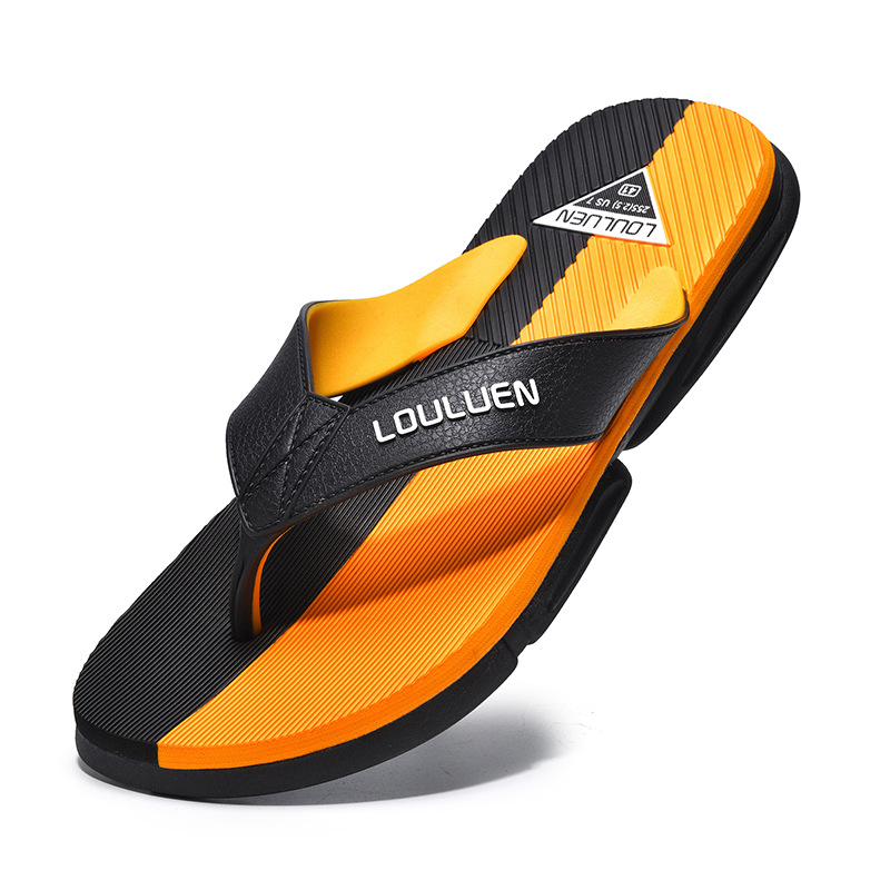 Summer Men's Flip-flops EVA Sandals Non-slip Household Thick-soled Rubber Sports Slippers Men's Outdoor Sandals