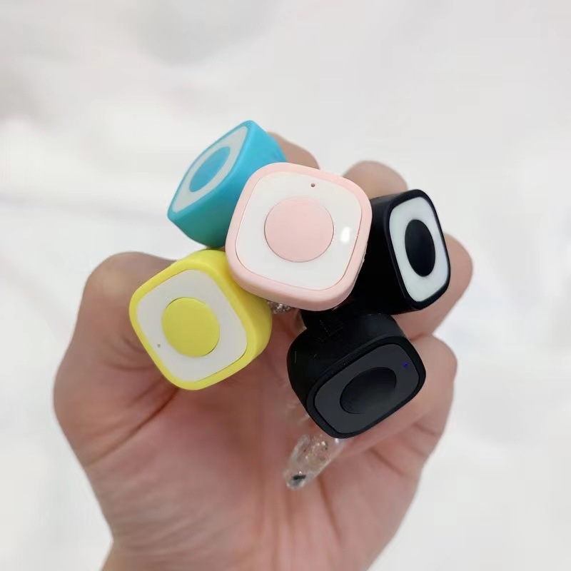 Fingertip Bluetooth remote control ring Bluetooth Selfie Click page turning mobile phone wireless camera controller