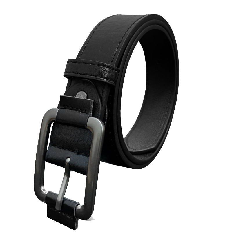 New Men's belt Korean style trendy simple pants belt street style Internet red same style ins Hong Kong style personalized men's pants belt_voghion.com